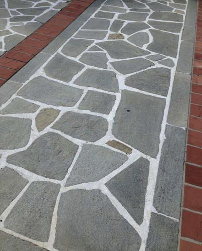 Pavé en ardoise - KAVALAS POLYGONAL - Akrolithos S.A. - carrossable
