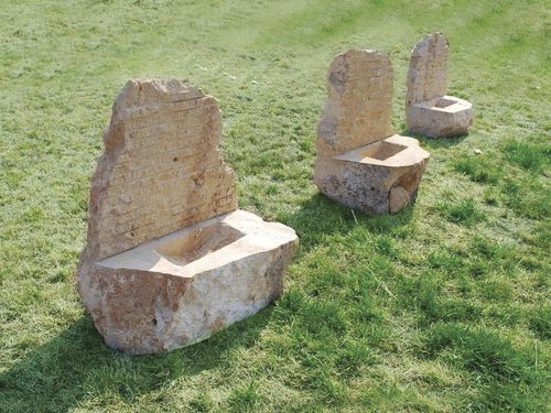 Fontaine de jardin - MANDRAS - Akrolithos S.A. - en pierre