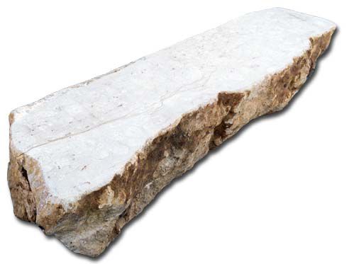 Banc de jardin classique - SATRES - Akrolithos S.A. - en pierre