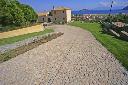 Pavé en pierre naturelle - KITRO - Akrolithos S.A. - carrossable