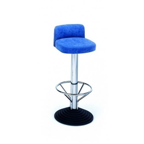 Chaise de bar contemporaine - 101 - Tagar - d'intérieur / en tissu / avec piètement en acier chromé