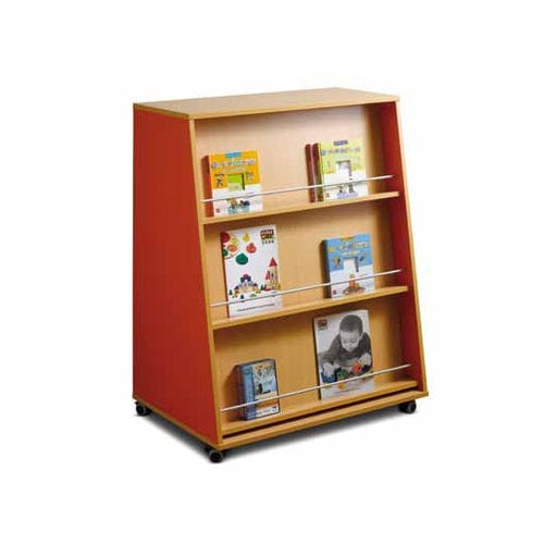 Bibliothèque basse - 765 - Tagar - à roulettes / contemporaine / pour école