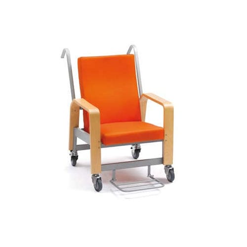 Fauteuil médical en tissu - 910 - Tagar - sur roulettes / avec repose-jambes / gériatrique