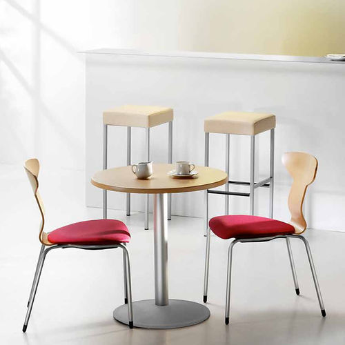 Chaise de salle à manger contemporaine - 530-AR - Tagar - d'intérieur / en tissu / en contreplaqué