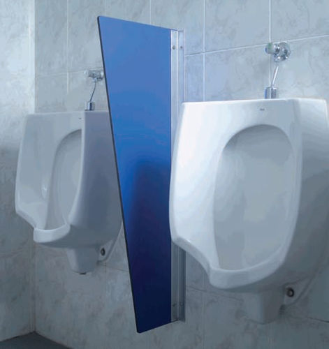 Séparation pour urinoirs en plastique - Tagar - en aluminium / professionnelle / résistante aux chocs
