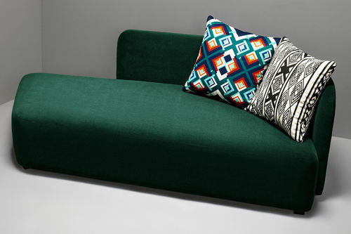 Méridienne contemporaine - EDITH - Missana - en tissu