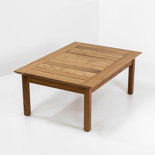 Table basse contemporaine - TABLA - AZUR CONFORT - en bois massif / avec piètement en bois / rectangulaire