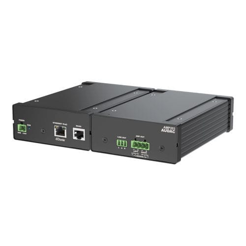 Amplificateur audio - AMP203 - Audac - 1 zone / connecté