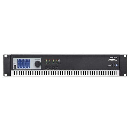 Amplificateur audio - SMQ750 - Audac - 4 zones / connecté