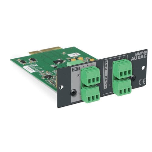 Module de contrôle audio - MMP40 - Audac - encastré / USB / d'intérieur