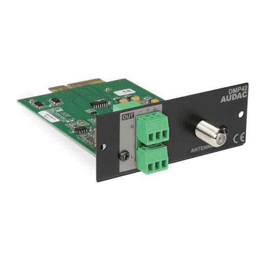 Module de contrôle audio - DMP42 - Audac - FM / d'intérieur / résidentiel