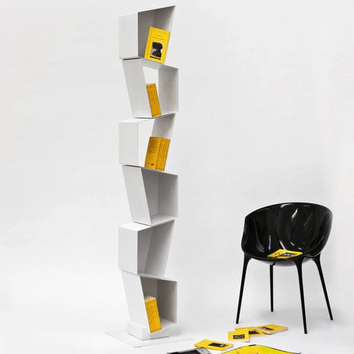 Bibliothèque modulable - SU - Ronda Design - haute / design original / en métal