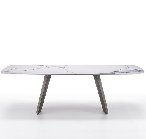 Table contemporaine - OPERA - Ronda Design - en bois / en verre / en céramique