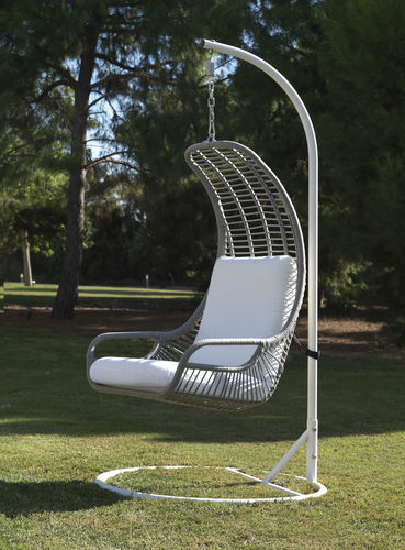 Chaise suspendue contemporaine - SIENA - ARKIMUEBLE - de jardin / de terrasse / en tissu
