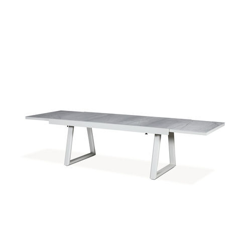 Table à manger contemporaine - VERONA - ARKIMUEBLE - en aluminium / avec piètement en aluminium / rectangulaire