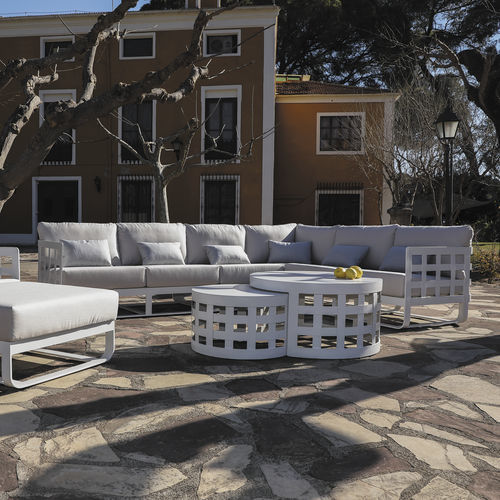 Canapé modulable - MILAN - ARKIMUEBLE - contemporain / de jardin / de terrasse