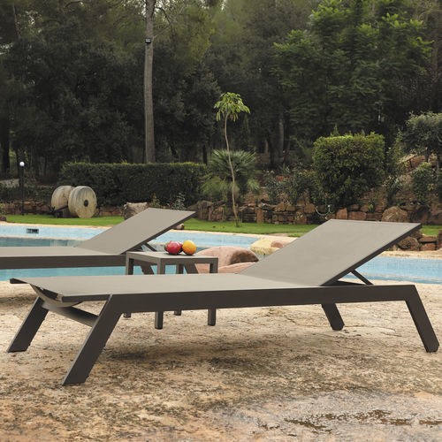 Bain de soleil contemporain - CHIPRE - ARKIMUEBLE - en tissu / en aluminium / de jardin
