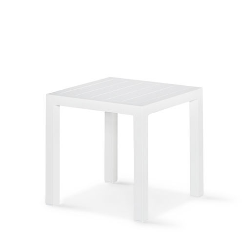 Table d'appoint contemporaine - CALPE - ARKIMUEBLE - en aluminium / avec piètement en aluminium / carrée