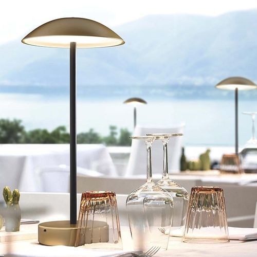Lampe de table - UMBRI - Marchetti Illuminazione - en métal / contemporaine / sans fil