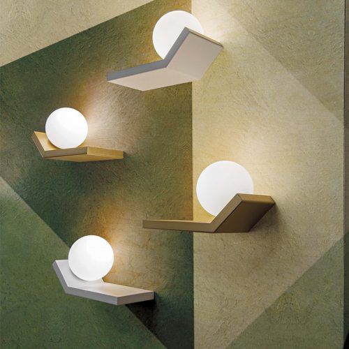 Applique murale contemporaine - SCIVOLO - Marchetti Illuminazione - d'intérieur / en verre soufflé / en métal