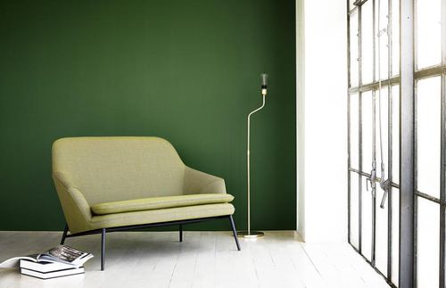 Canapé contemporain - HUG - Wendelbo - en tissu / en cuir / vert