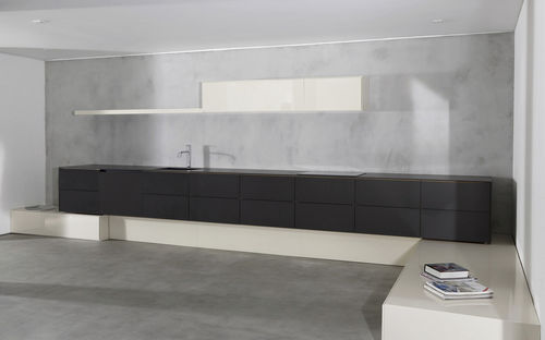 Cuisine contemporaine - PORTO - MAAMI HOME - en composite / modulaire / sans poignée