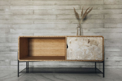 Buffet contemporain - RICH LP KUNIS BRESCIA - MAAMI HOME - en bambou / en marbre / pour hôtel