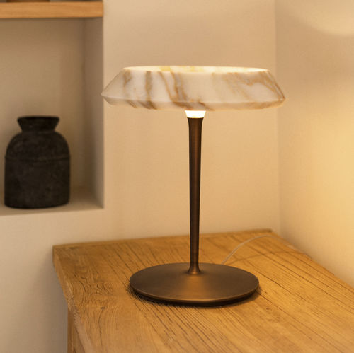 Lampe de table - FIORE - MAAMI HOME - en laiton / en marbre / contemporaine
