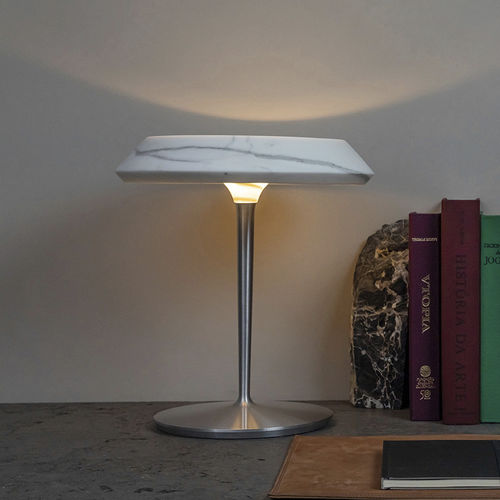 Lampe de table - FIORE STATUATIO - MAAMI HOME - en aluminium massif / en marbre / contemporaine