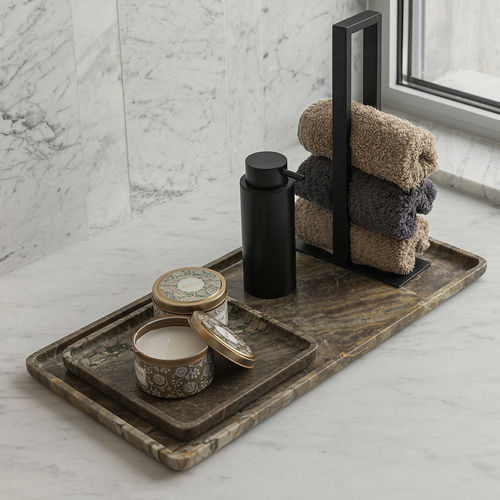 Plateau de rangement pour salle de bain - POCAHONTAS - MAAMI HOME