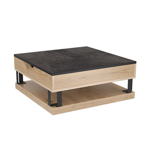 Table basse contemporaine - MOOREA - AKANTE - en placage de bois / en MDF / en céramique