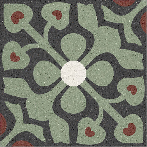 Carrelage en ciment - 04 - Karoistanbul - en pierre naturelle / en grains de marbre / mat