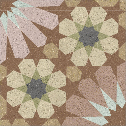 Carrelage en ciment - 11 - Karoistanbul - en pierre naturelle / en grains de marbre / mat