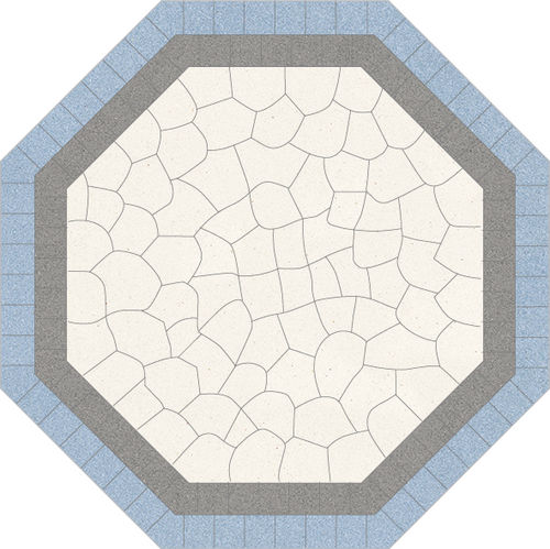 Carrelage en ciment - 04 - Karoistanbul - en pierre naturelle / en grains de marbre / mat