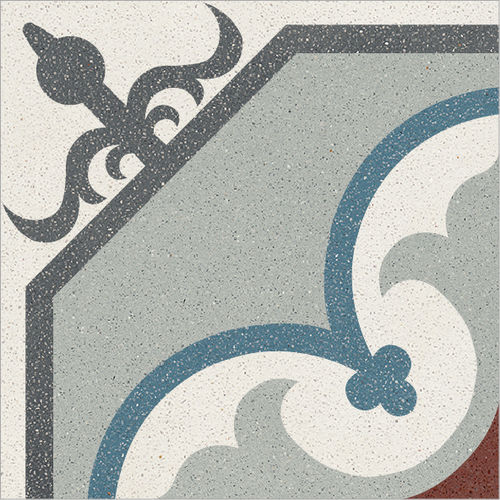 Carrelage en ciment - 004 - Karoistanbul - en pierre naturelle / en grains de marbre / mat