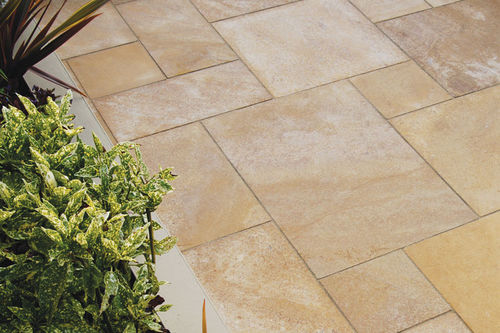 Carrelage en grès - GOLDEN BUFF - classical natural Stone - brossé / d'extérieur / de sol