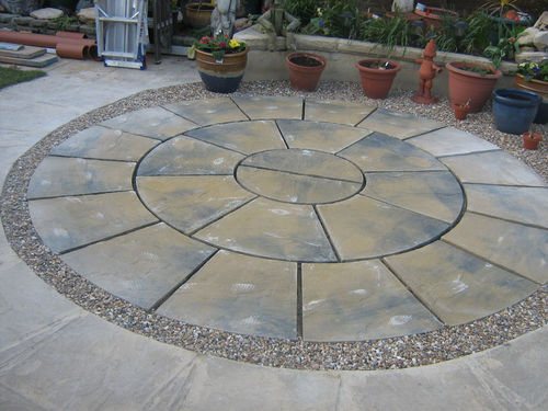 Carrelage en grès - RAJ GREEN - classical natural Stone - brossé / d'extérieur / de sol