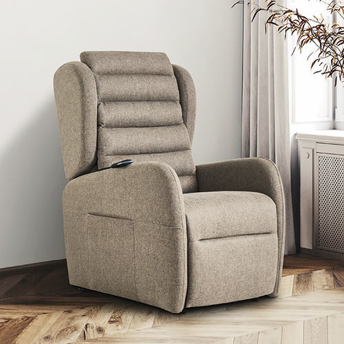 Fauteuil relax contemporain - Jolie - Aerre divani - en tissu / avec repose-pieds / inclinable