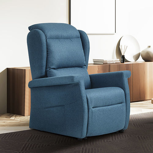 Fauteuil relax contemporain - Frida - Aerre divani - en tissu / avec repose-pieds / inclinable
