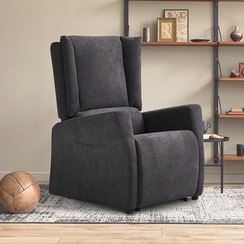 Fauteuil relax contemporain - Carina - Aerre divani - en tissu / avec repose-pieds / inclinable