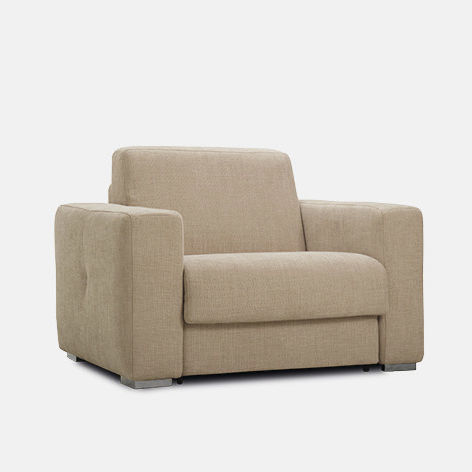 Fauteuil contemporain - STELLA - Aerre divani - en tissu / avec repose-tête / avec repose-pieds