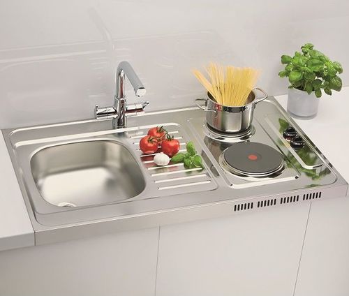 Table de cuisson électrique - COMBI ELECTRA 100 - Alveus - professionnelle / 2 foyers / encastrable