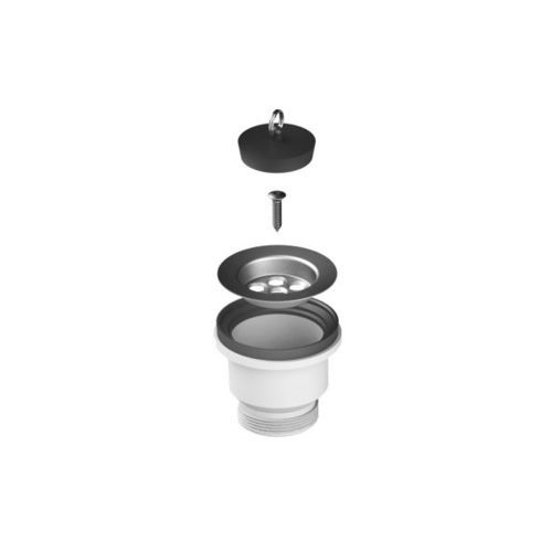 Grille de siphon pour évier - Waste 70 - Alveus - en métal