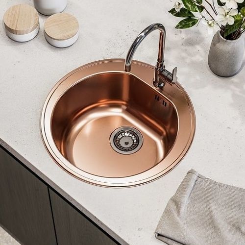 Évier 1 bac - Form 30 - Monarch - Alveus - sans égouttoir / en inox / encastrable