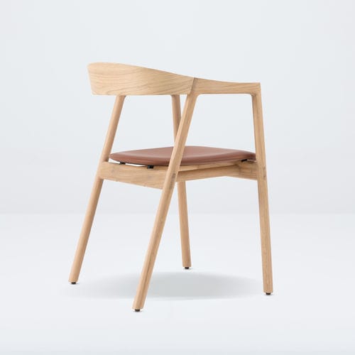 Chaise contemporaine - MUNA - Gazzda - d'intérieur / en tissu / en cuir