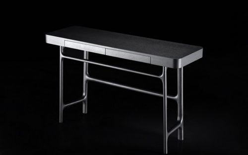 Console contemporaine - LETTO - Enne - en métal laqué / rectangulaire / résidentielle