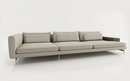 Canapé d'angle - CASUAL - Enne - contemporain / en tissu / avec rangement
