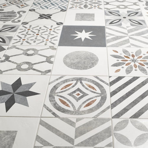 Carrelage en céramique - CEMENTINE - Valmori Ceramica Design - poli / d'intérieur / mural