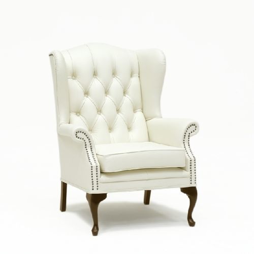 Fauteuil chesterfield - York - Tarmeko LPD - en tissu / en cuir / avec repose-pieds