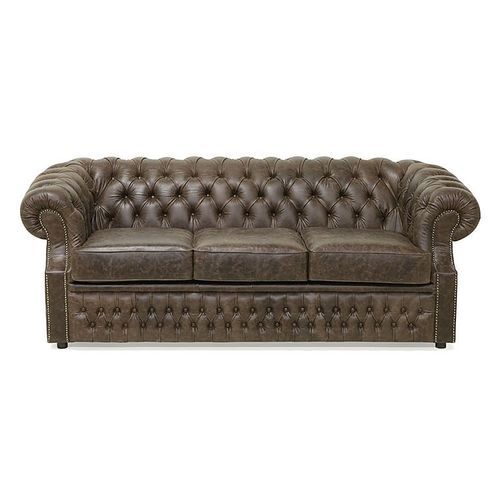 Canapé lit - Winston - Tarmeko LPD - chesterfield / en tissu / en cuir